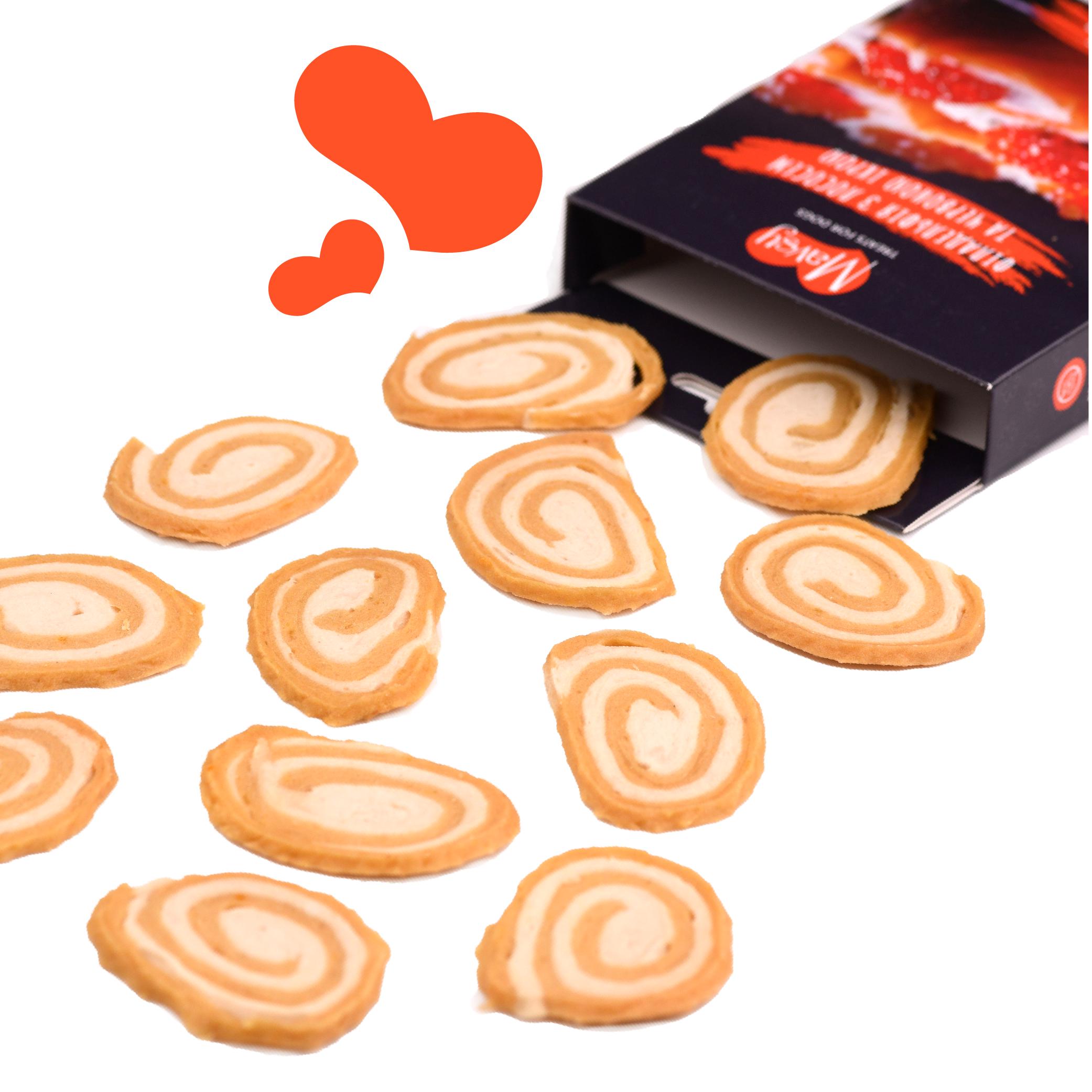 Ласощі для собак Mavsy Refined jerky SALMON ROLLS WITH RED CAVIAR філадельфія з лососем і червоною ікрою від 3-х місяців 100 г (24628244) - фото 4