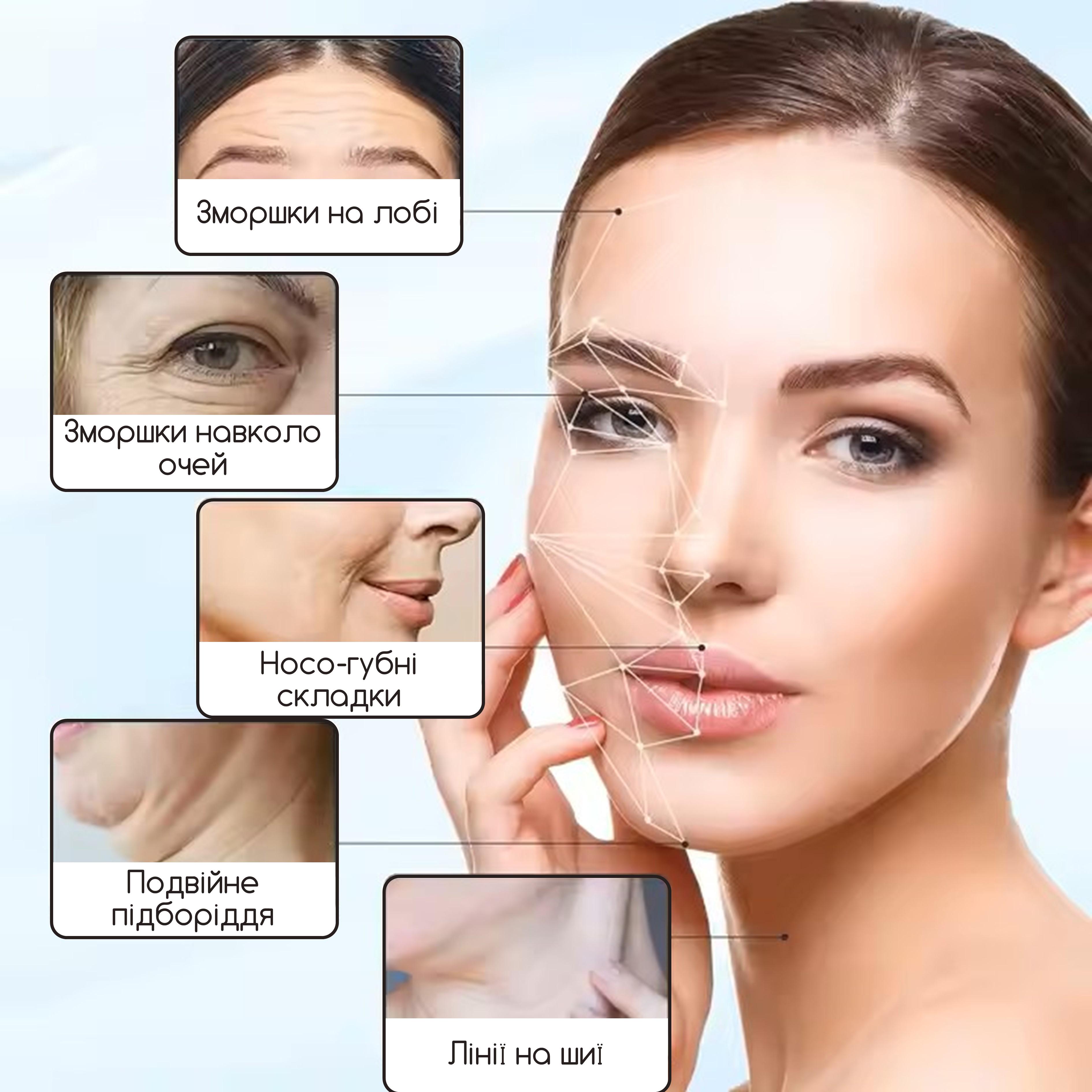 Микротоковый массажер Swan Beauty Lifting Pro MJ-32 для лица шеи и второго подбородка со световой LED терапией - фото 2