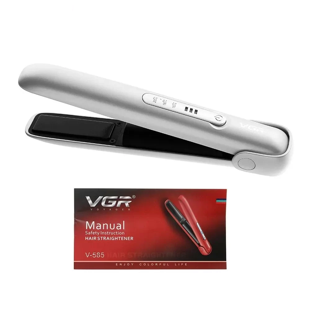 Выпрямитель для волос VGR V-585 утюжок/щипцы 20 Вт Белый