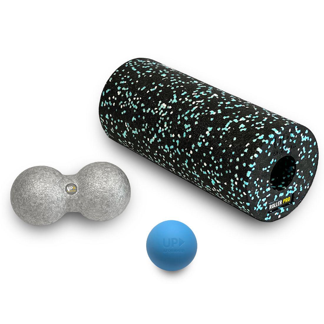 Ролик массажный/мяч двойной/массажный мяч UP & FORWARD PRO Blue Ролик массажный/мяч двойной/массажный мяч UP & FORWARD PRO Blue