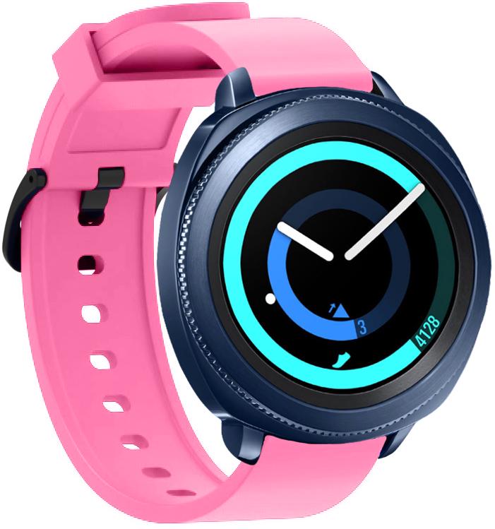 Ремінець силіконовий Like для Samsung Gear Sport Pink (13346-31)