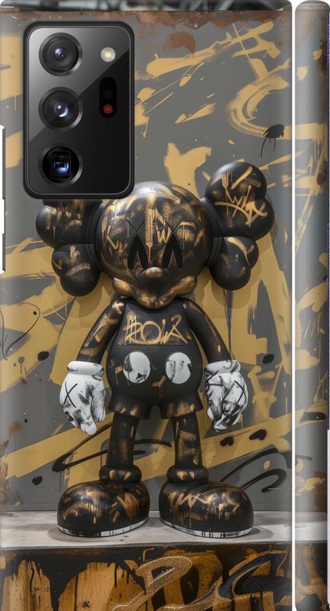 Чехол на Samsung Galaxy Note 20 Ultra Bronze kaws (6097m-2051-42517)