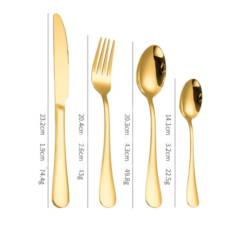 Набор столовых приборов Moltis в подарочном кейсе 24 предмета Черный (Set 24) - фото 3 Набор столовых приборов Moltis в подарочном кейсе 24 предмета Черный (Set 24) - фото 3