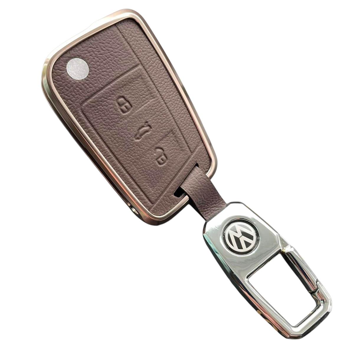 Чехол для ключа алюминиевый Volkswagen/Skoda/Seat (vw2alb)