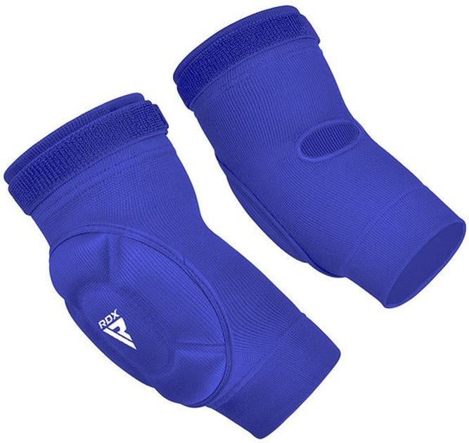 Налокітники спортивні RDX Hosiery Elbow Foam L Синій (HYP-EUW-L)