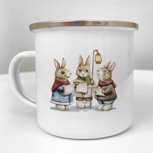 Кружка металлическая Camper "Колядники" 250 мл (KRM_23S087)