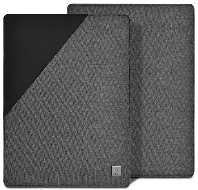 Чехол карман WIWU Blade Sleeve for MacBook 16" Grey - фото 2