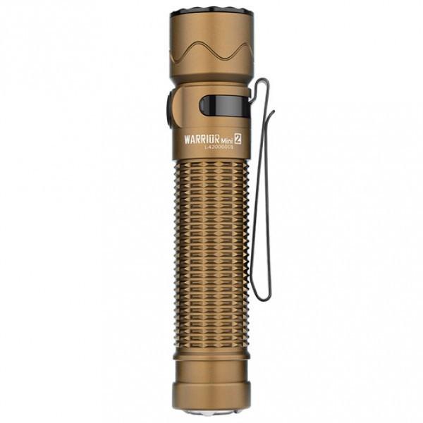 Фонарь ручной Olight Warrior Mini 2 Desert Tan 1750 Люмен Коричневый - фото 3