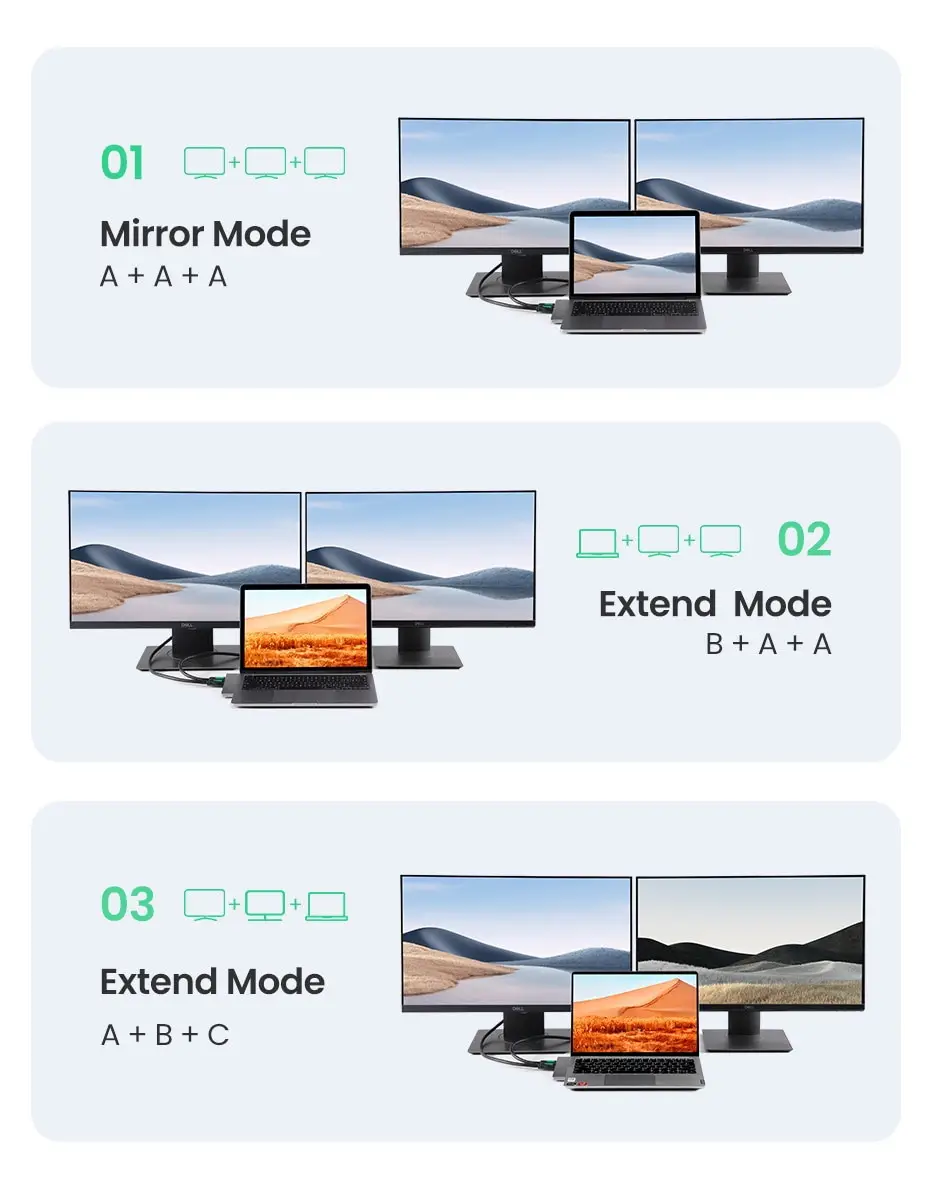 Концентратор UGREEN CM356 HDMI для MacBook Pro Air (80548) - фото 5