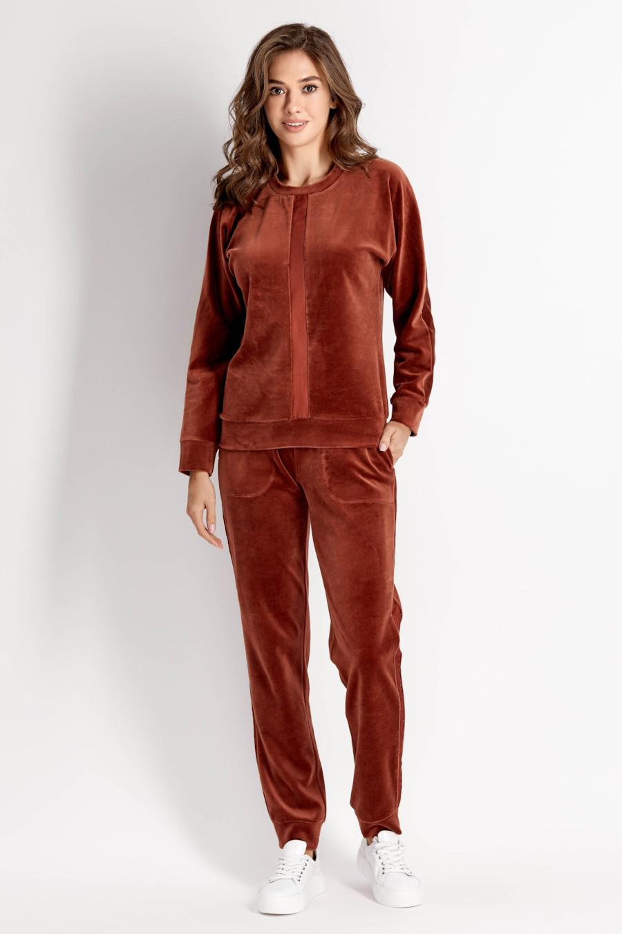 Комплект Anabel Arto джемпер/брюки р. 52/3XL Корица (35087/76532) Комплект Anabel Arto джемпер/брюки р. 52/3XL Корица (35087/76532)