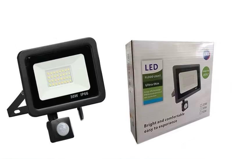 Прожектор Floodlight Led с датчиком движения sensor 30W 6200K IP66 (36122826)