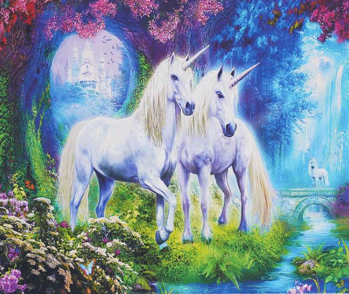 Картина за номерами TK Group 32651 30 Магічні тварини 40х30 см (121690)