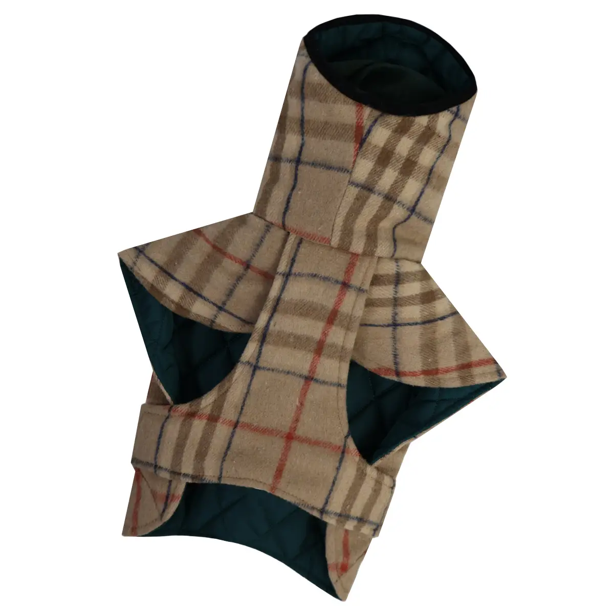 Жилет Dogs Bomba стежка двосторонній Смарагд (G-112/7) - фото 3 Жилет Dogs Bomba стежка двосторонній Смарагд (G-112/7) - фото 3