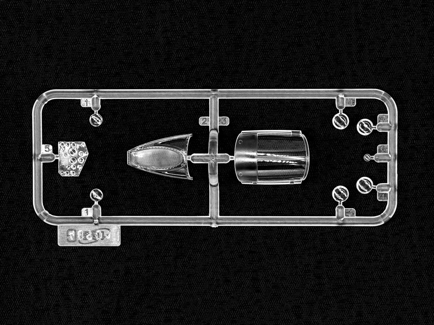 Збірна модель ICM МіГ-25 РД радянський винищувач-перехоплювач (48903) - фото 10