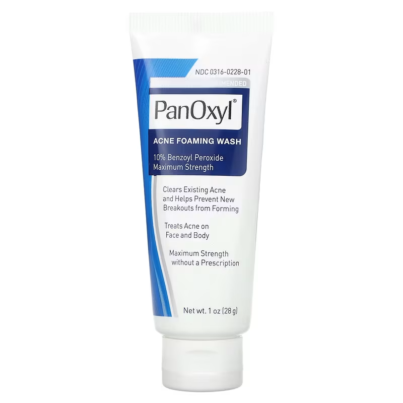 Пінка для вмивання PanOxyl проти акне 10 % пероксиду бензоїлу максимальна сила дії 28 г (PXL-22801)