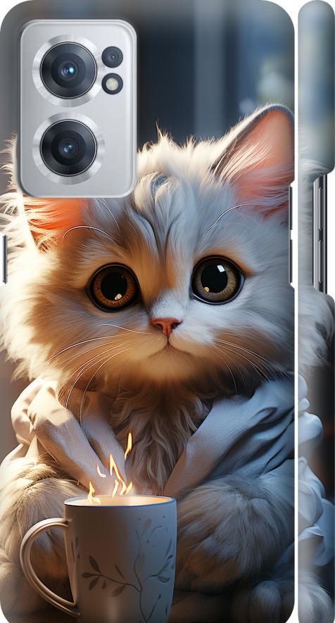 Чехол на OnePlus Nord CE 2 White cat (5646m-2589-42517)