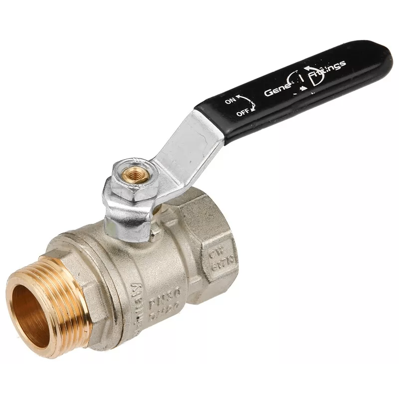 Шаровой кран General Fittings 2″ ВН прямой, латунь (7S00L2N202000A) Шаровой кран General Fittings 2″ ВН прямой, латунь (7S00L2N202000A)