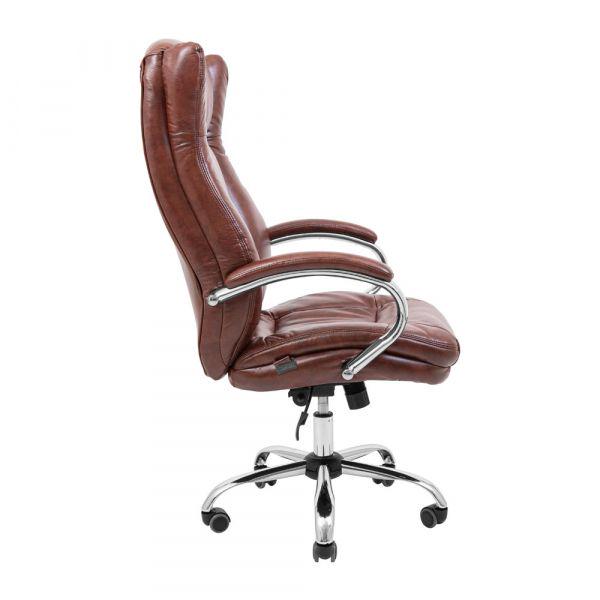 Крісло офісне Richman Сенатор хром М-2 Коричневий (1637291) - фото 3