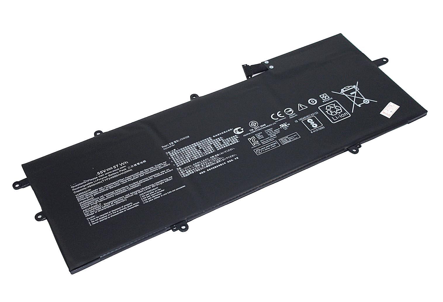 Аккумулятор для ноутбука Asus C31N1538 ZenBook Q324UA, UX360UA 11,55 V 4940 mAh