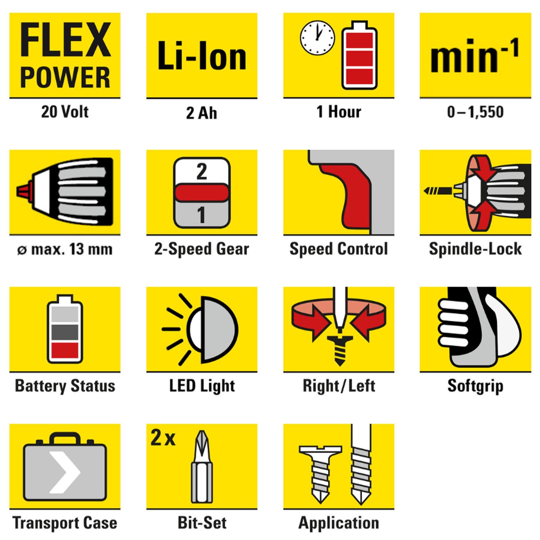 Дрель-шуруповерт аккумуляторная Trotec PSCS 11-20V с кейсом (4410000302) - фото 9 Дрель-шуруповерт аккумуляторная Trotec PSCS 11-20V с кейсом (4410000302) - фото 9