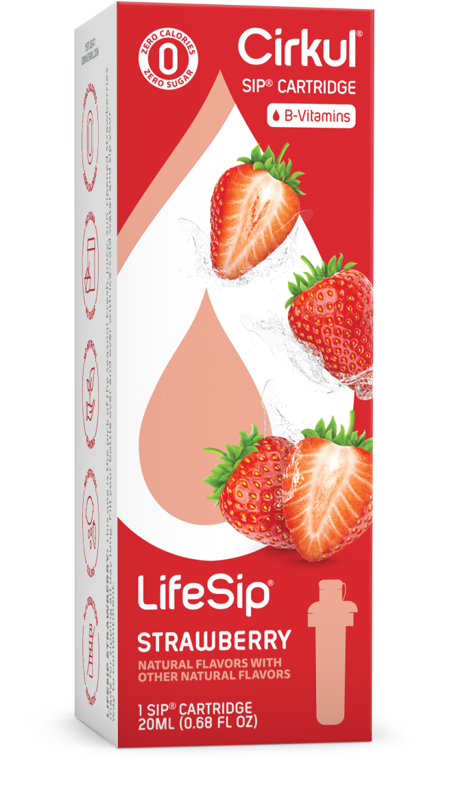 Картридж для Cirkul Strawberry LifeSip 20 мл (42751)