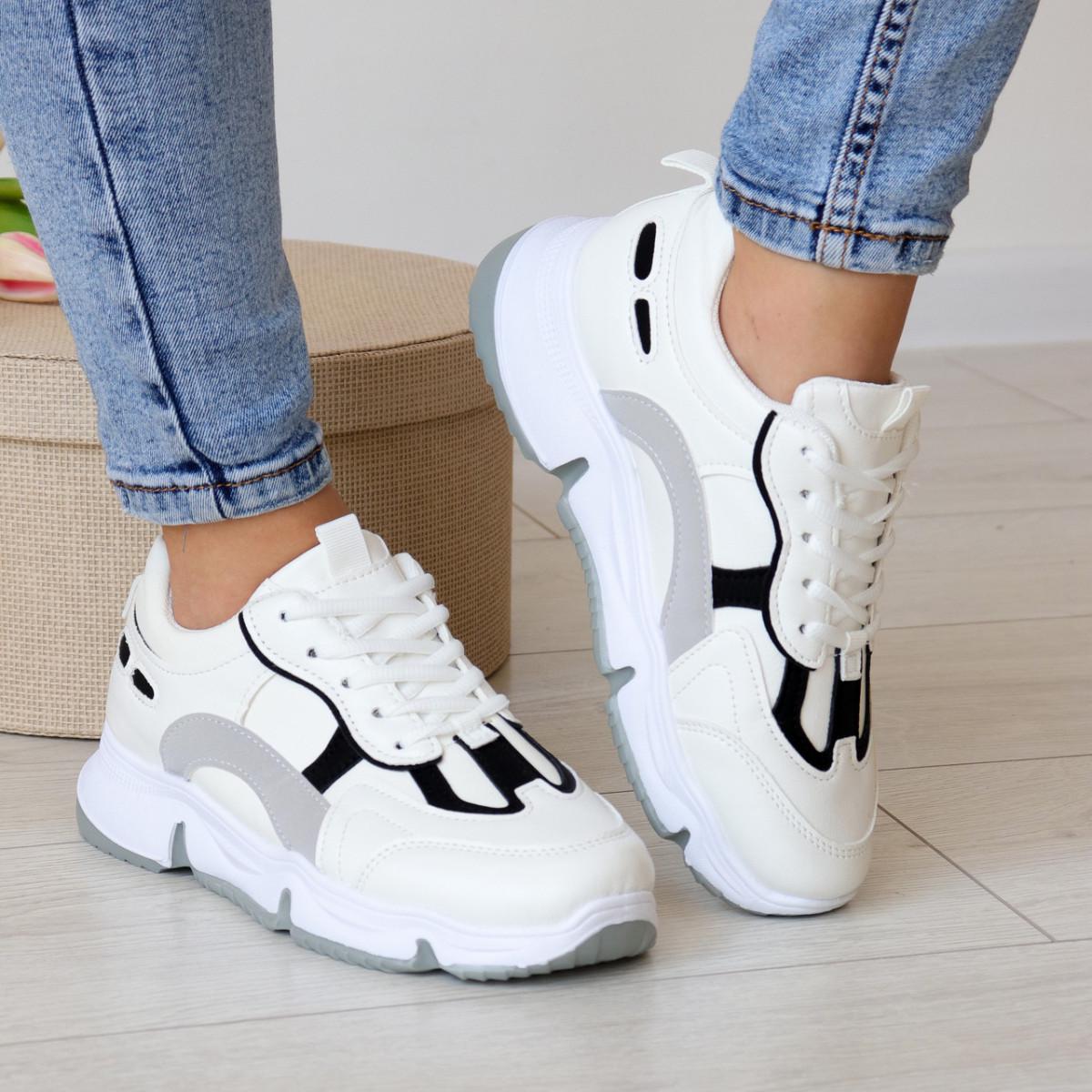 Кроссовки женские Fashion 38 р. 24 см Белый (3172) Кроссовки женские Fashion 38 р. 24 см Белый (3172)