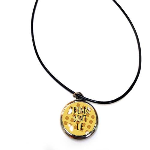 Кулон подвеска на шею Очень дивные дела Stranger Things (ku_070)