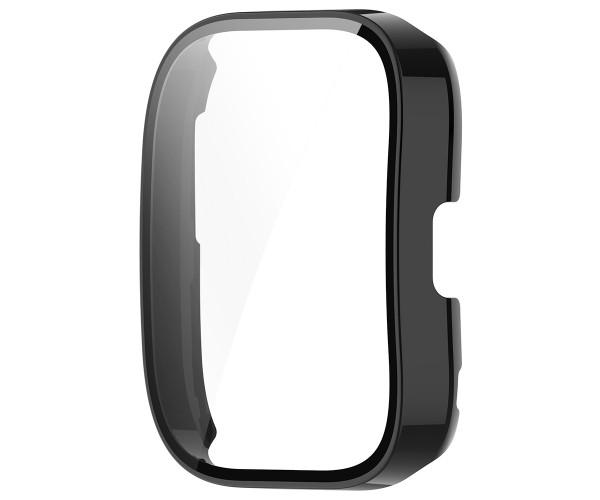Чехол с защитным стеклом Protective Cover with Glass для Amazfit Bip 5 Черный