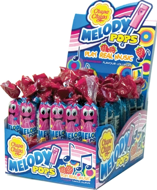 Льодяники Chupa Chups Melody Pops 48 шт. по 15 г 720 г (0638)