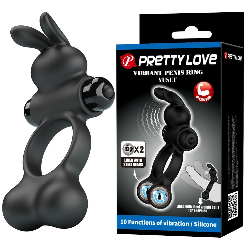 Насадка на пенис с вибрацией Vibrant Penis Ring Yusuf (1000064803)