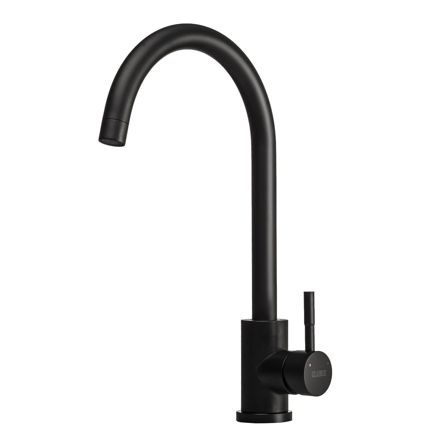 Смеситель для кухни Globus Lux ALPEN SUS-203S-BB (000018106)