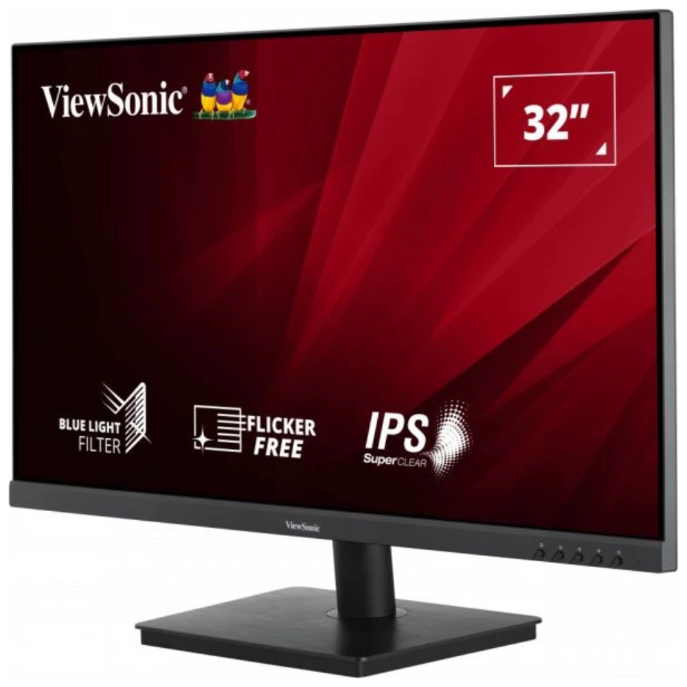 Монітор ViewSonic VA3209-2K-MHD IPS безрамковий екран 31,5" Чорний (a5901913) - фото 3