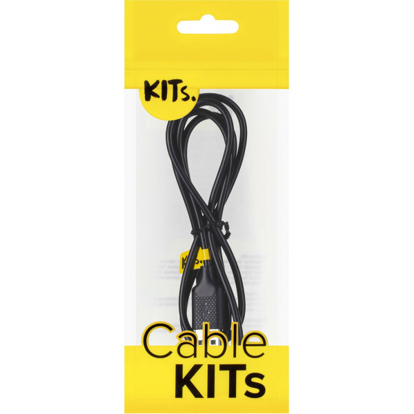 Кабель KIT USB 2.0 to USB Type-C 1 м Black (KITS-W-004) - фото 3