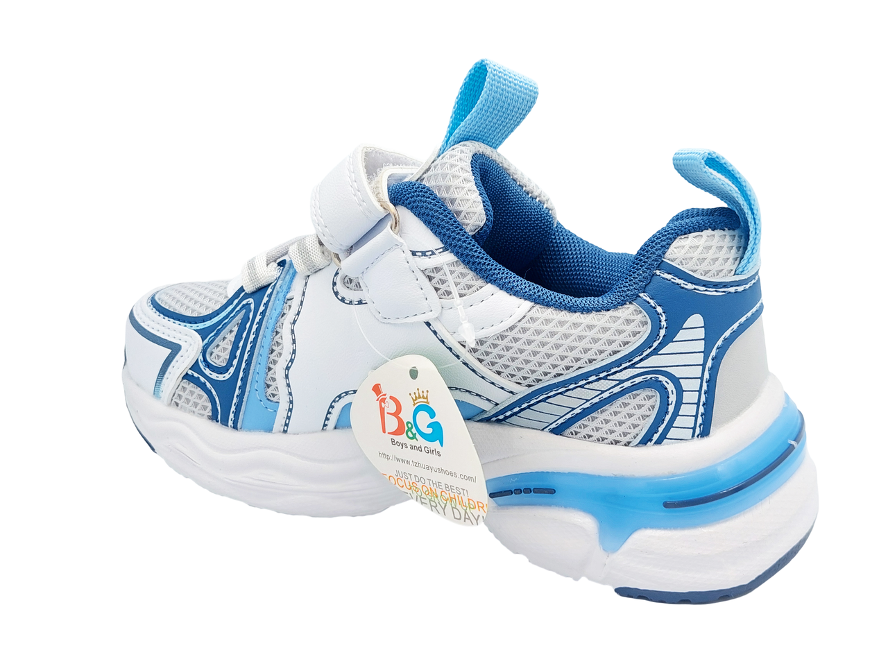 Кроссовки для мальчиков B & G 20804B/36 р. 36 Серый - фото 3 Кроссовки для мальчиков B & G 20804B/36 р. 36 Серый - фото 3