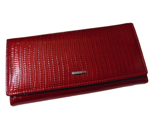 Кошелек из натуральной кожи с магнитной застежкой Fuer danni 16600 Красный (1736116066)