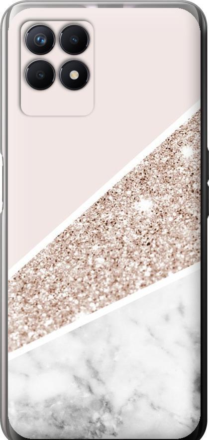 Чехол на Realme 8i Пастельный мрамор (4342u-2518-42517)