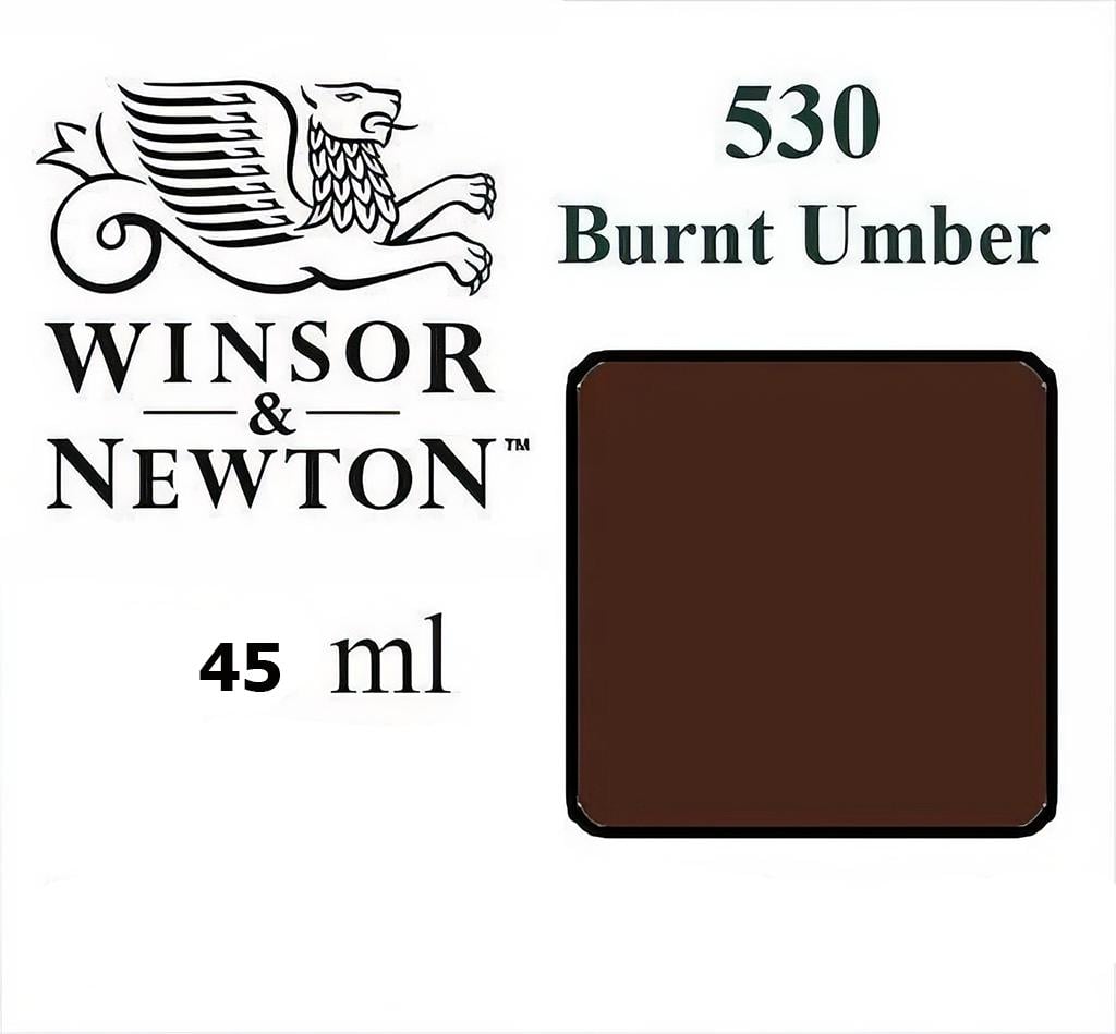 Олійна фарба художня Winsor & Newton туба 45 мл № 530 Умбра палена (WNOP-530) - фото 6 Олійна фарба художня Winsor & Newton туба 45 мл № 530 Умбра палена (WNOP-530) - фото 6