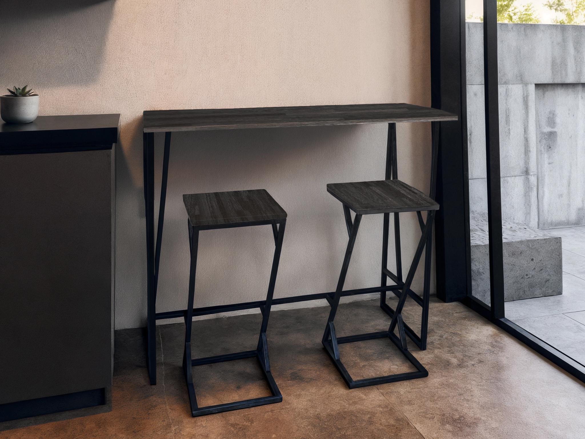 Обеденный стол деревянный ТОБІ ШО Шарм/Т17 столешница 20 мм 750х1100х500 мм Графит - фото 3 Обеденный стол деревянный ТОБІ ШО Шарм/Т17 столешница 20 мм 750х1100х500 мм Графит - фото 3