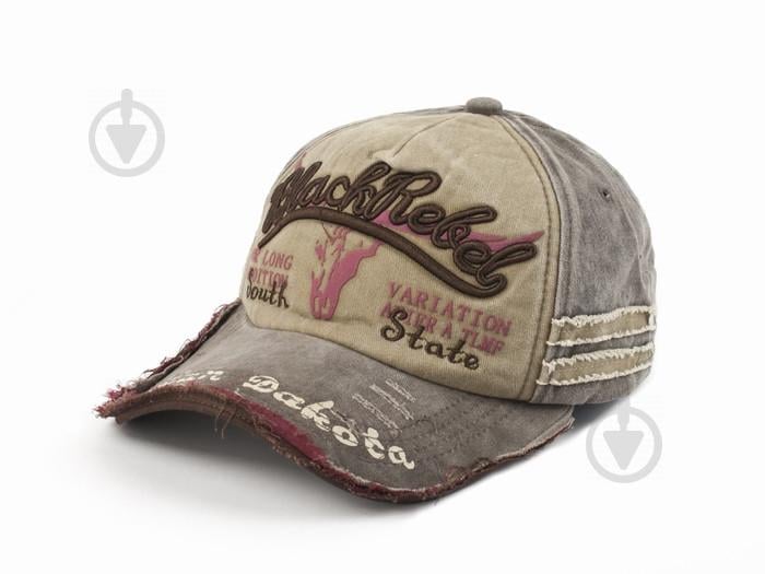 Бейсболка peaked cap Black Rebel Vintage RoAd One size Коричневый Хаки (22791)