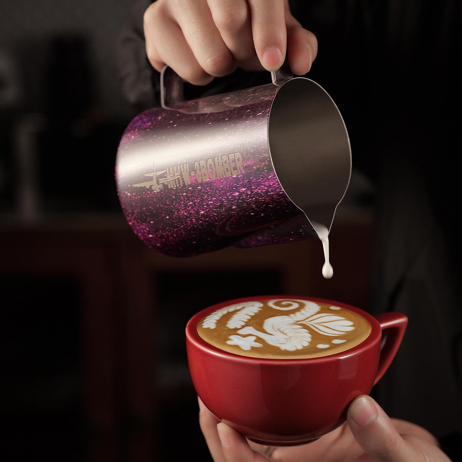 Питчер с ручкой для молока MHW-3BOMBER Ultimate 5.0 500 мл Фиолетовый (P5007S) - фото 5