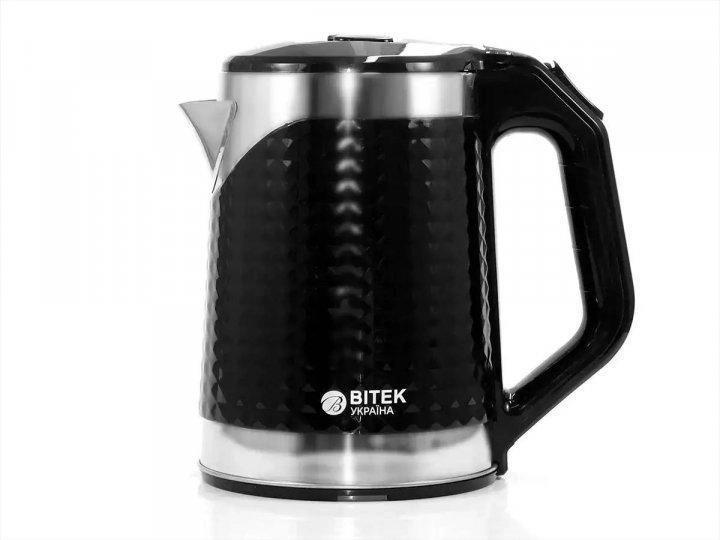 Электрочайник BITEK BT-3118 2000W глянцевый 2,2 л Черный (5045)