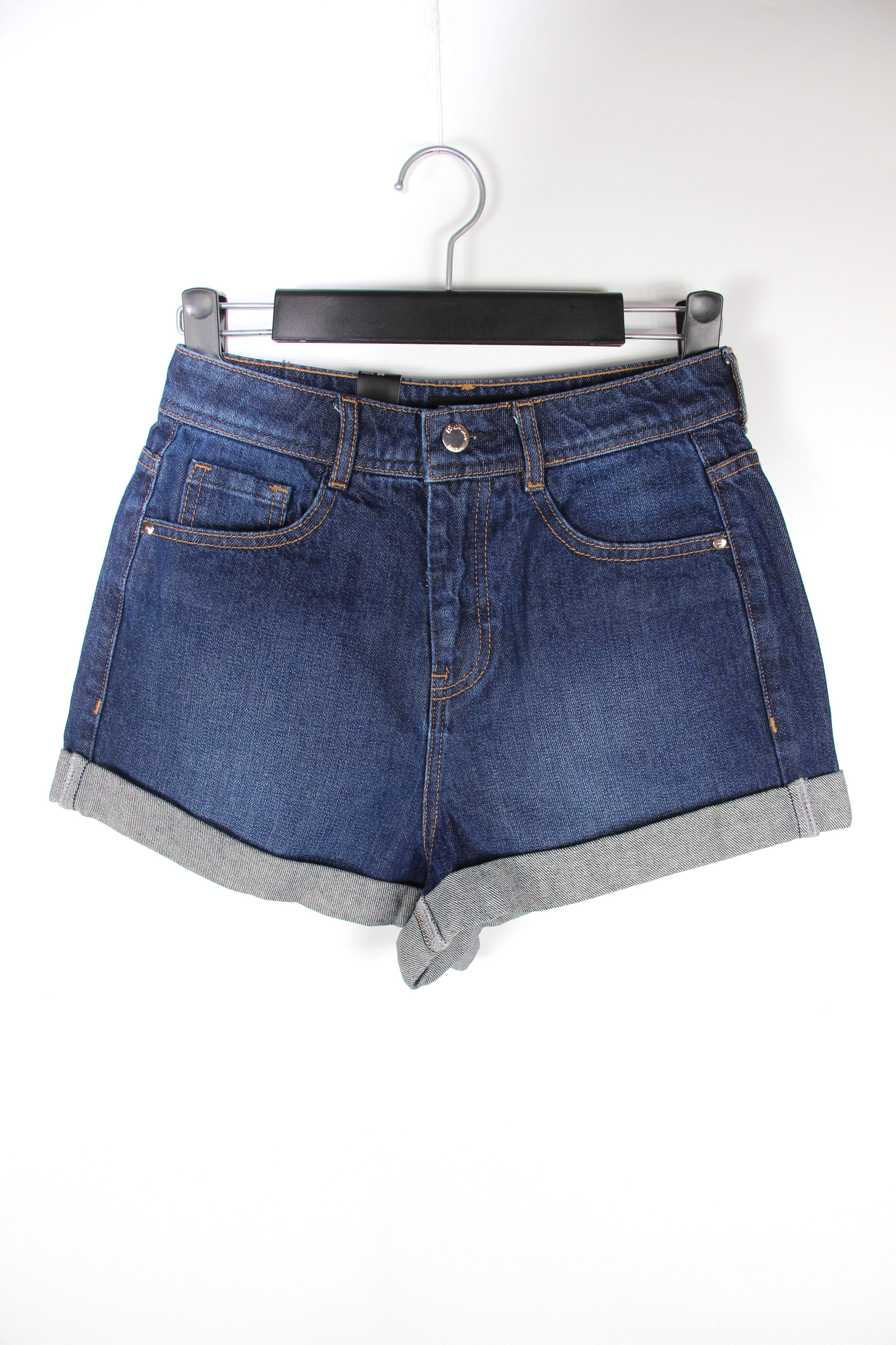 Шорты ONLY 118343503 XS Синий (8024327811617)