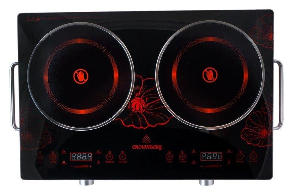 Сенсорная электрическая инфракрасная плита Crownberg CB-1327
