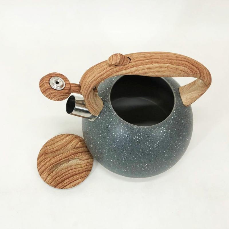 Чайник Unique UN-5306 со свистком 2,7 л Dark gray (tf5930) - фото 4 Чайник Unique UN-5306 со свистком 2,7 л Dark gray (tf5930) - фото 4