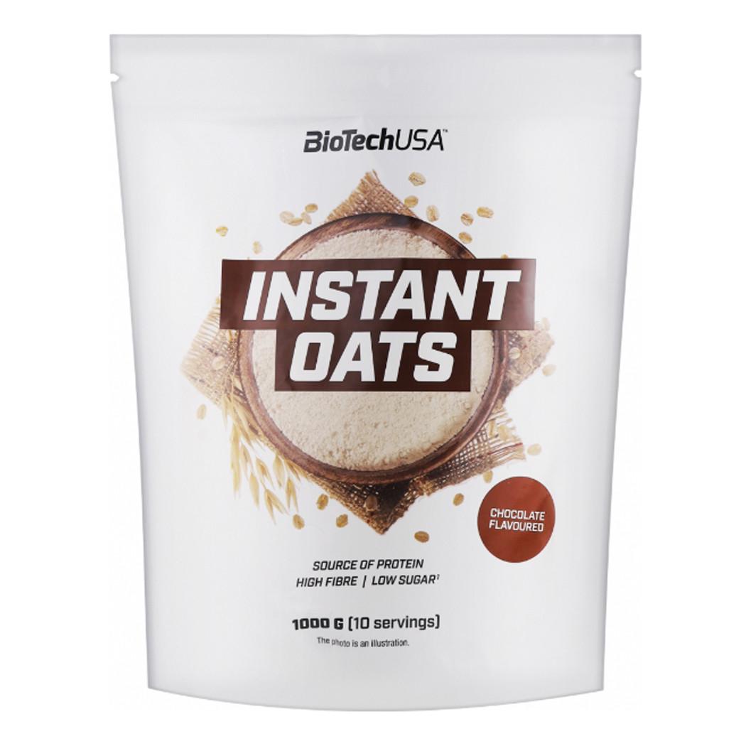 Вівсяні пластівці BioTech USA Instant Oats 1 кг Шоколад (18130-01)