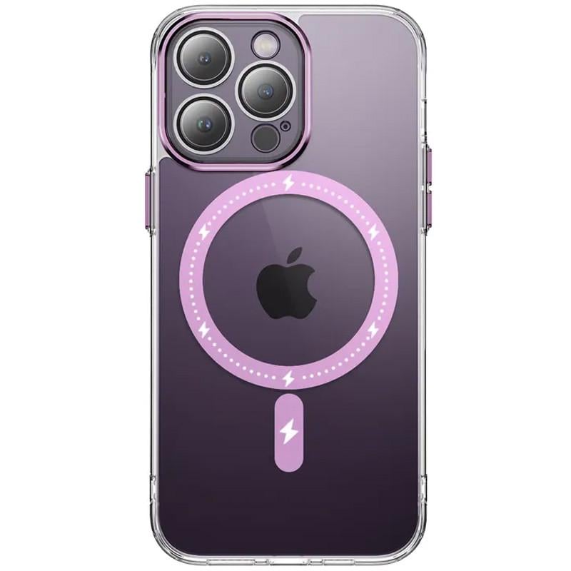 Протиударний Чохол Epik для Apple iPhone 12 Pro (6.1") TPU+PC Colorful with MagSafe Pink