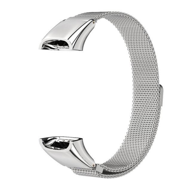 Міланський магнітний ремінець Primo Mijobs для фітнес браслета Huawei Band 4 Silver (1238343036) Міланський магнітний ремінець Primo Mijobs для фітнес браслета Huawei Band 4 Silver (1238343036)