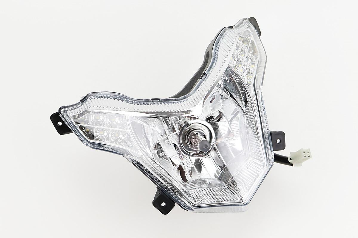 Фара передняя в сборе к мотоциклу Viper-Zongshen ZS200A-3 (210276)