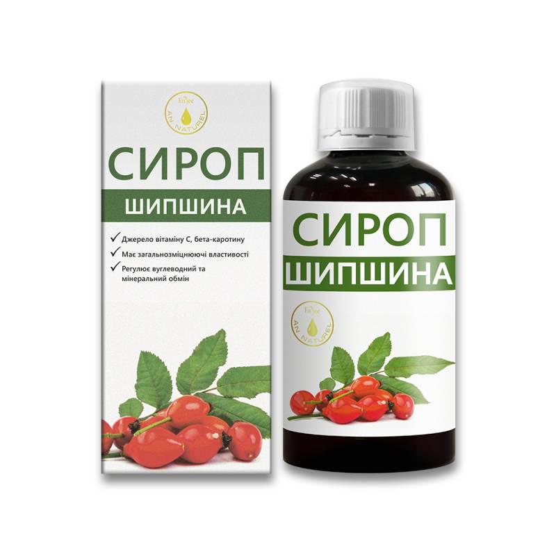 Сироп An Naturel Шиповник 200 мл (10387)