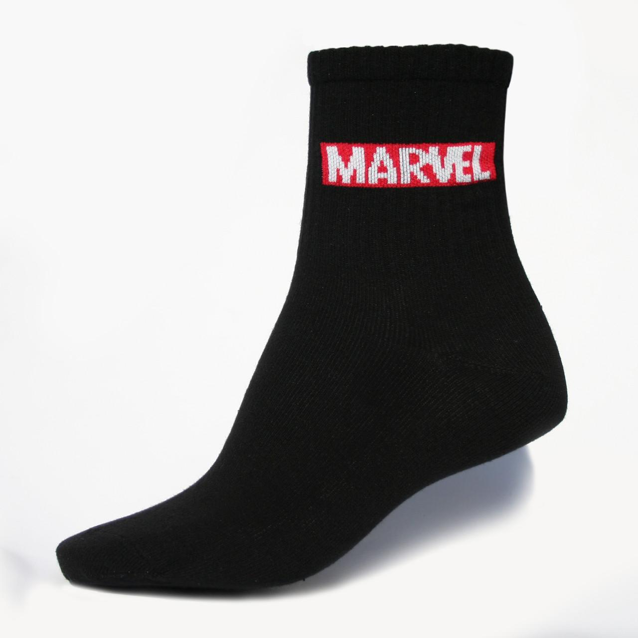 Носки с принтом Marvel Черный Носки с принтом Marvel Черный